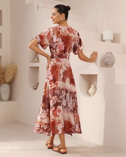 Rylee Tie Front Dress