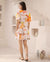 Hibiscus Wrap Midi Dress