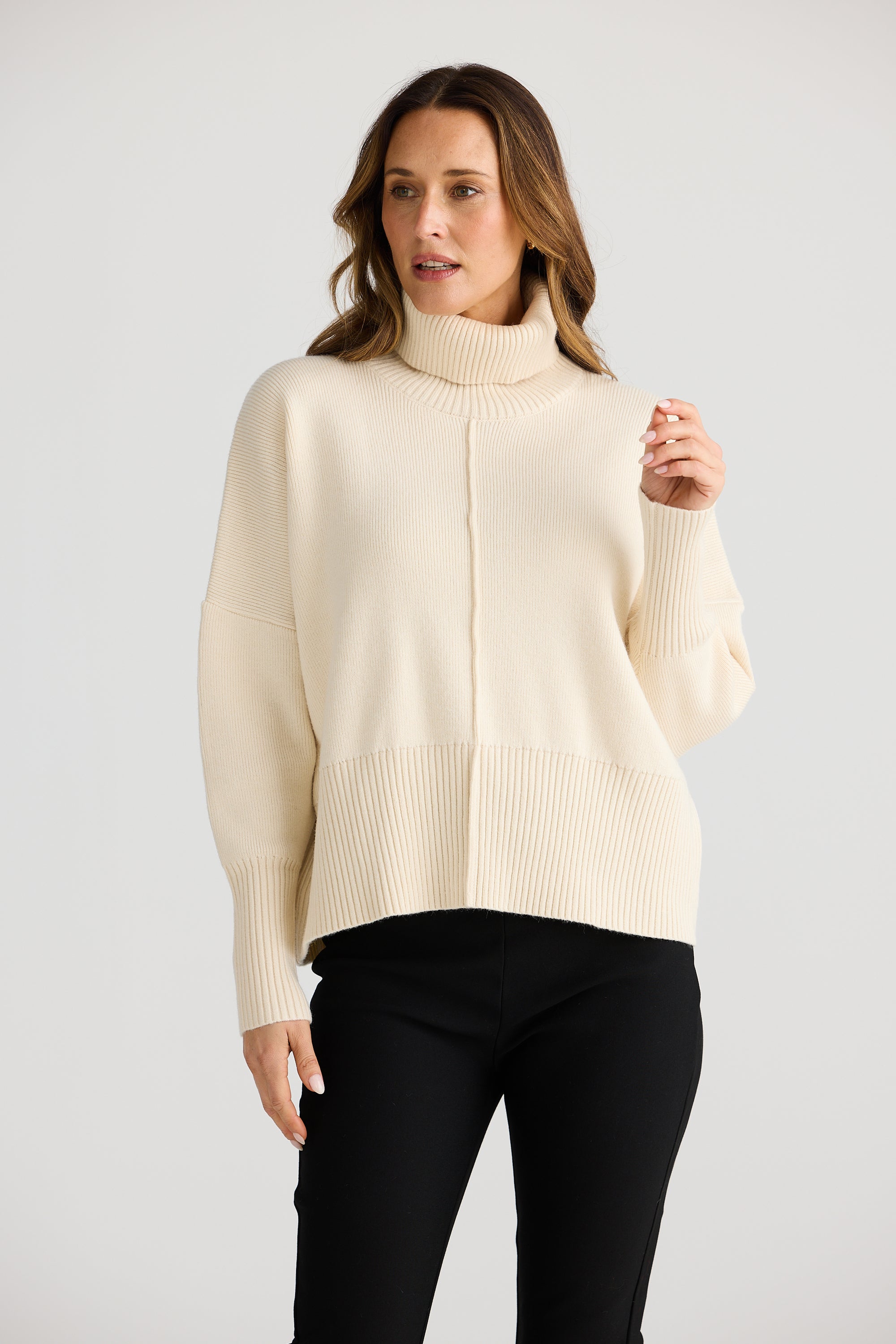 Sophie Turtle Neck Knit Jumper