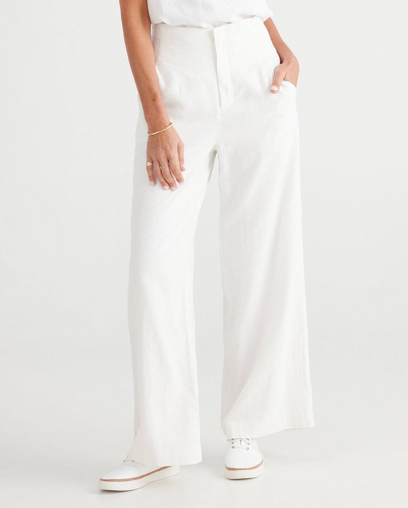 Dana Pants - Linen Blend