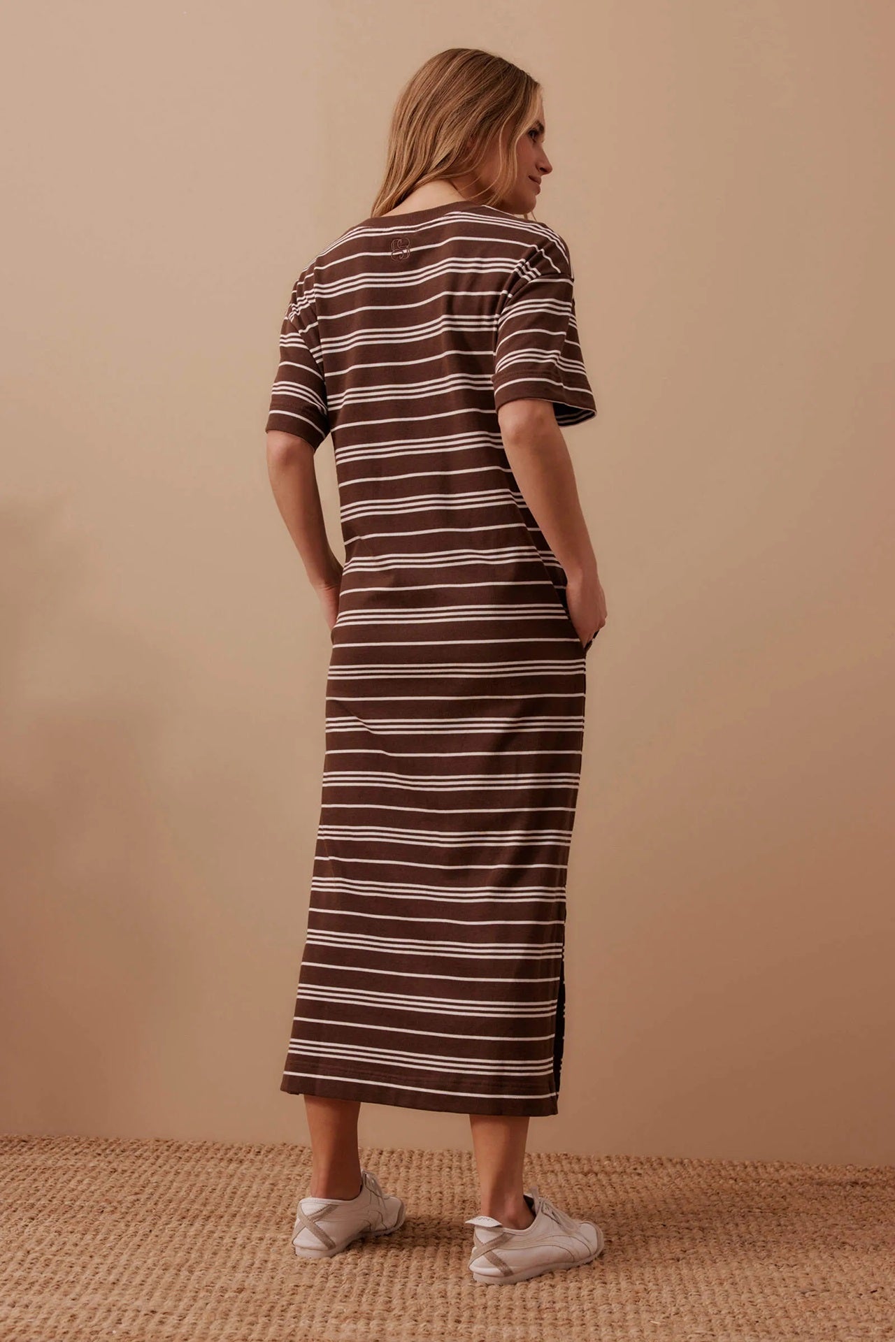 Charlotte Midi Terry Dress