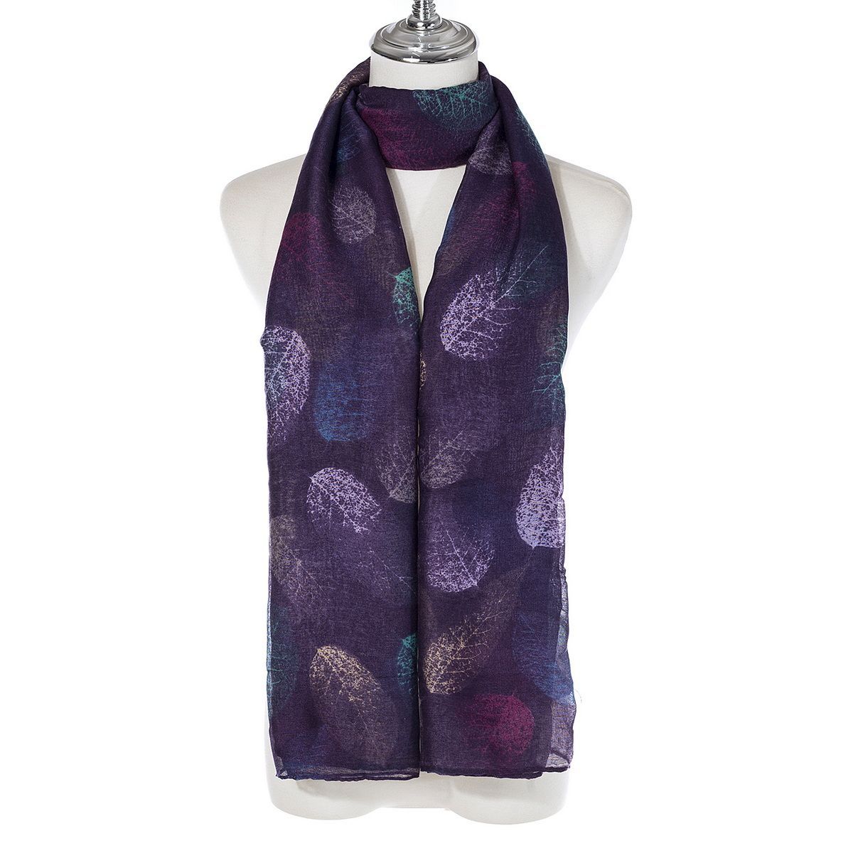 Leaf Print Scarf
