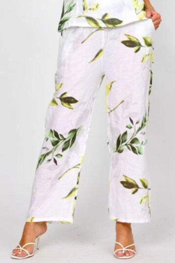 Linen Leaf Pants
