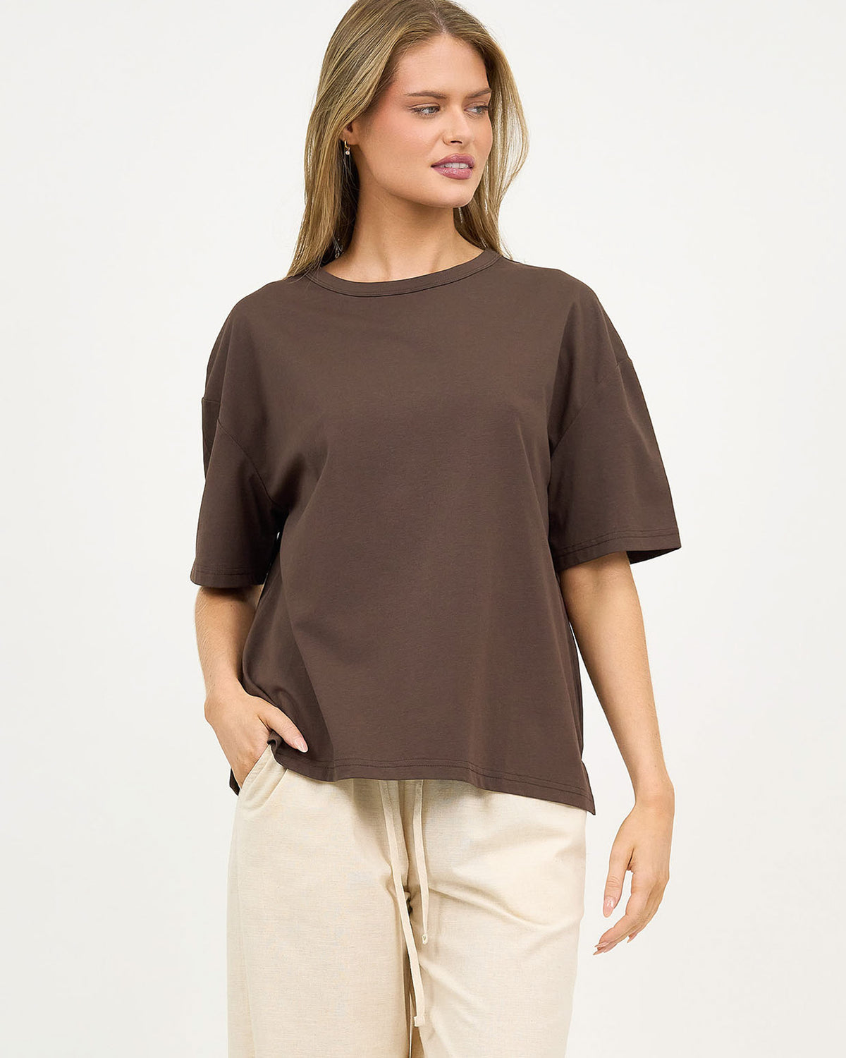 Box Shape Cotton Tee