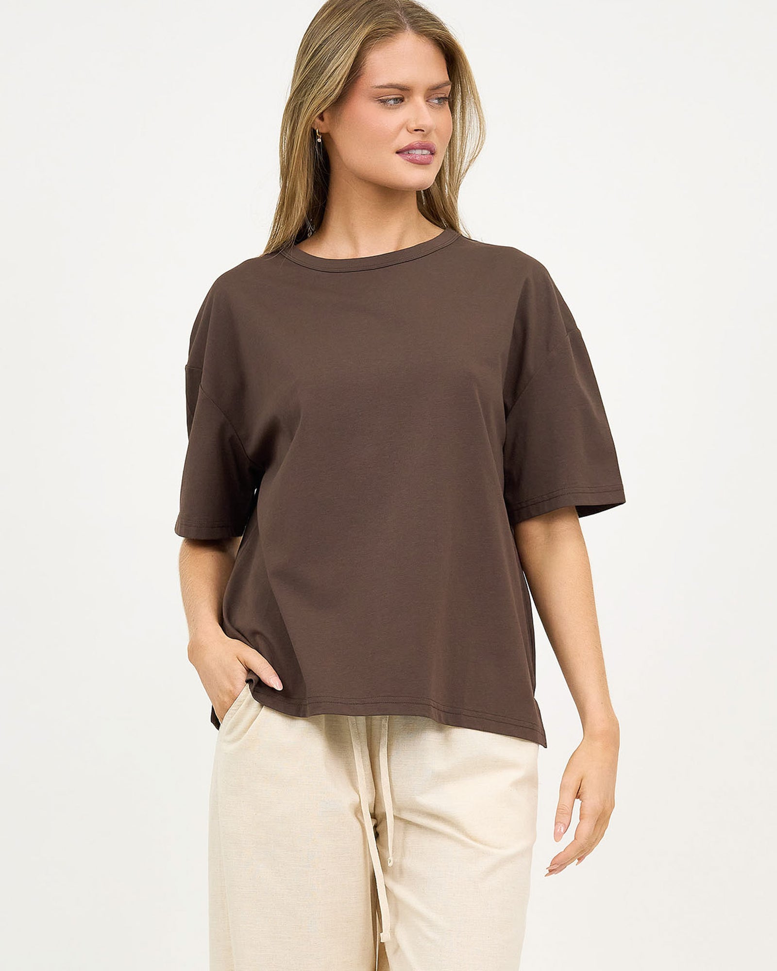 Box Shape Cotton Tee