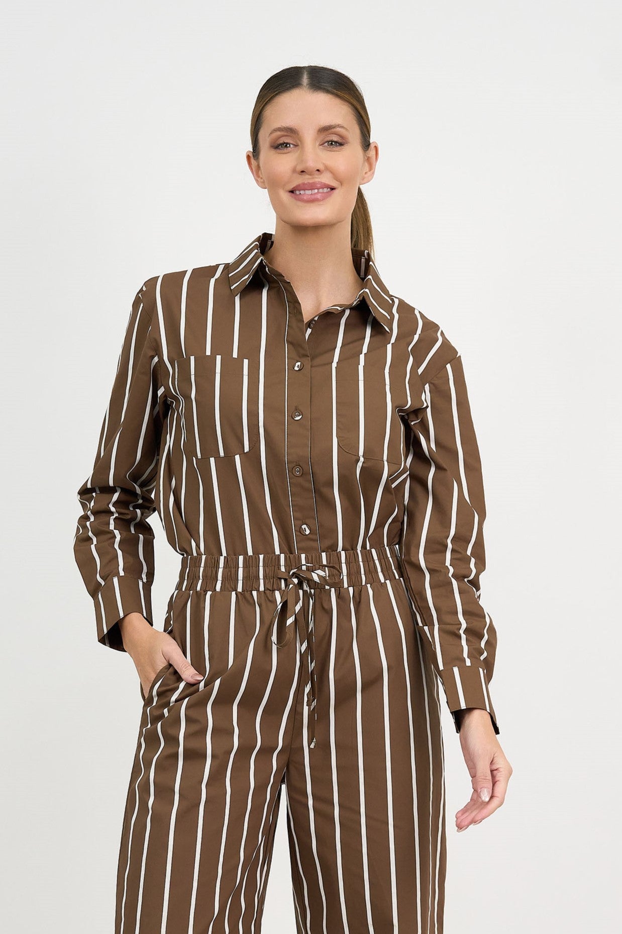 Cotton Stripe Shirt