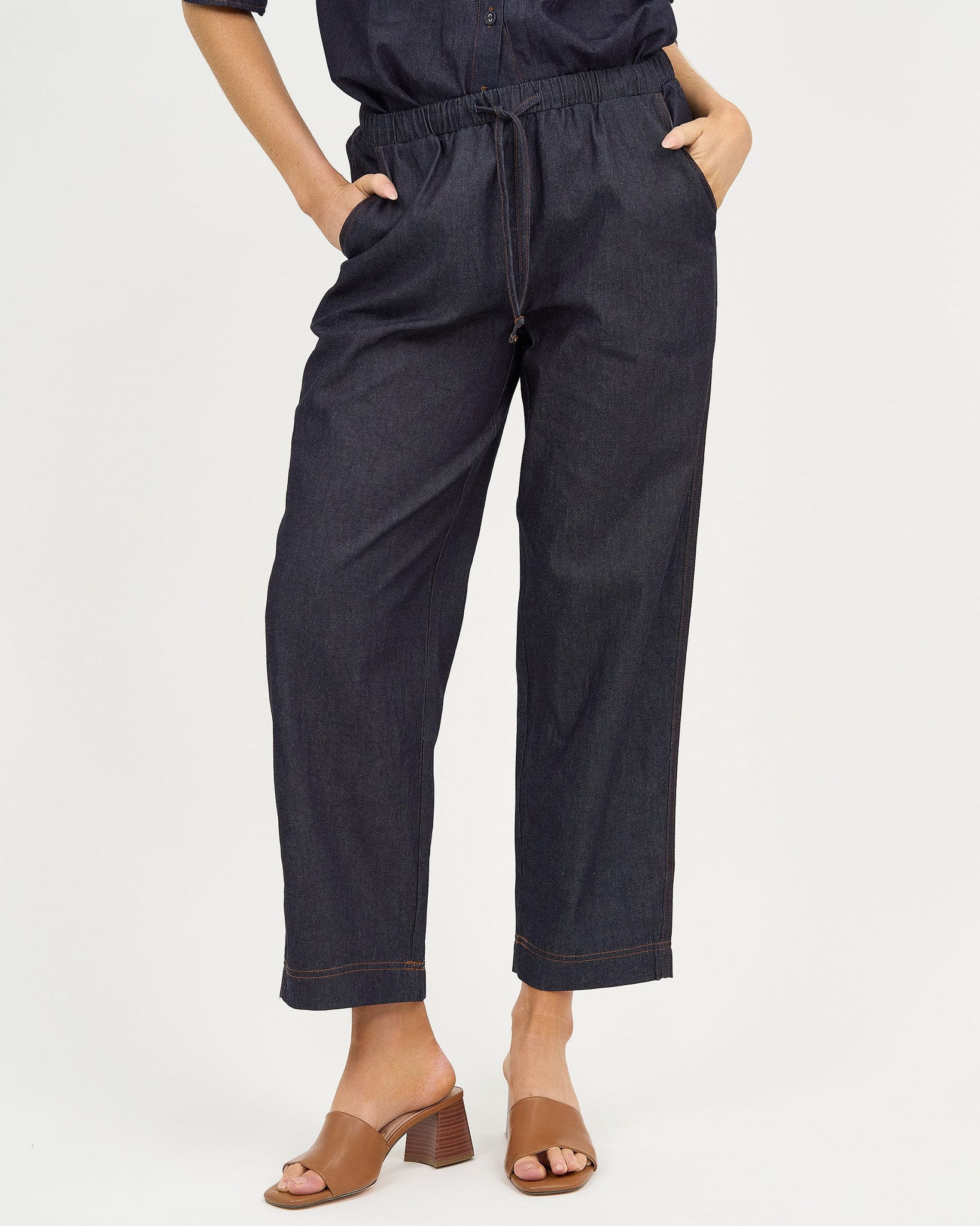 Straight Denim Pant