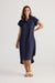 Ahoy Linen Tunic Dress