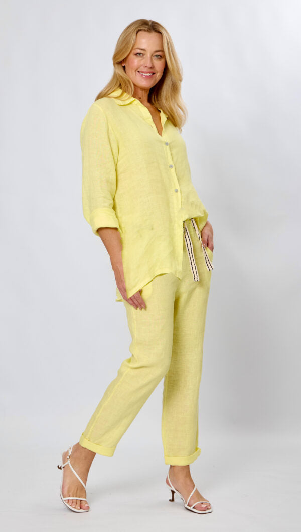 Long Sleeve Linen Shirt