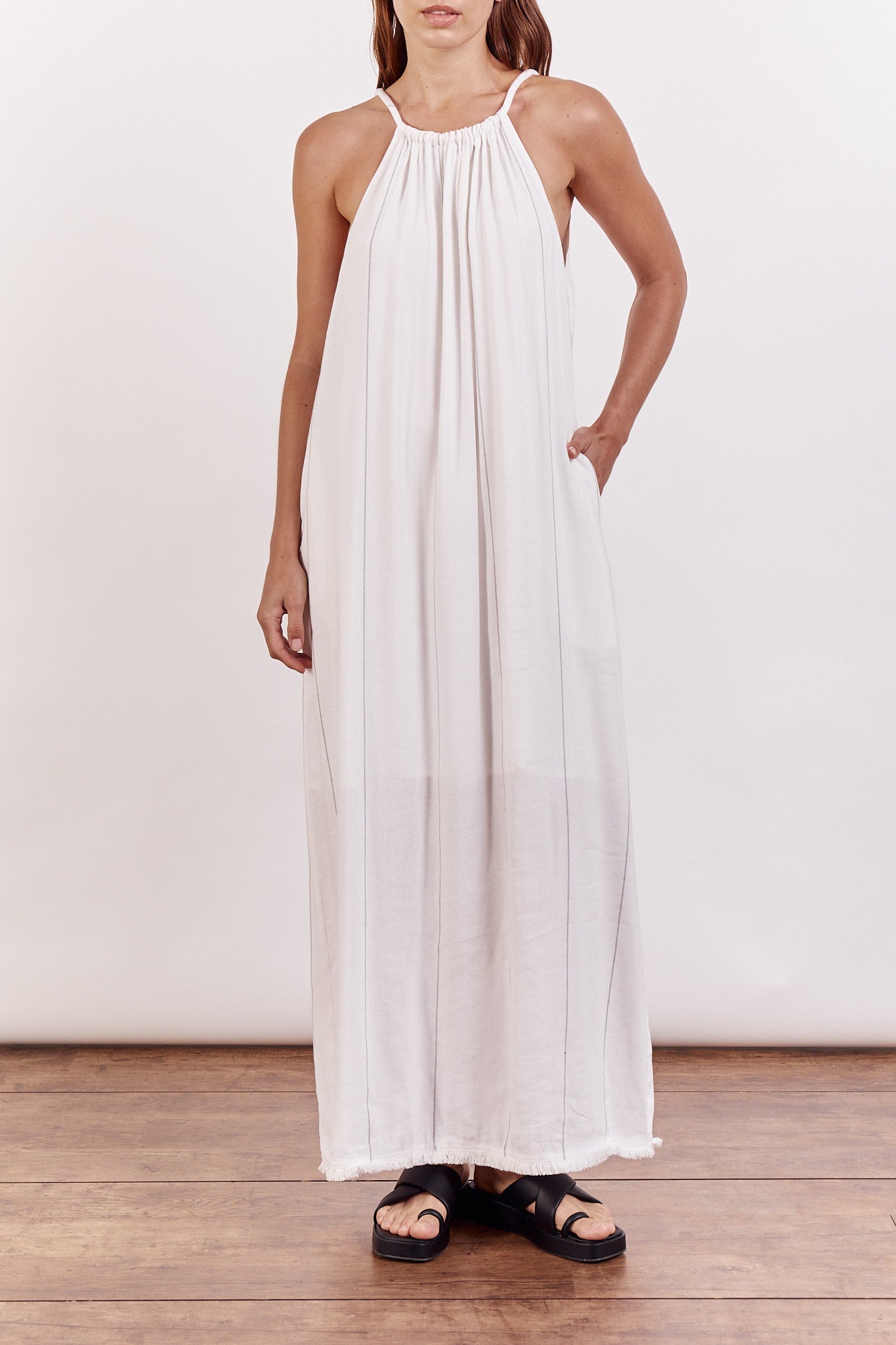 Ainsley Halter Dress