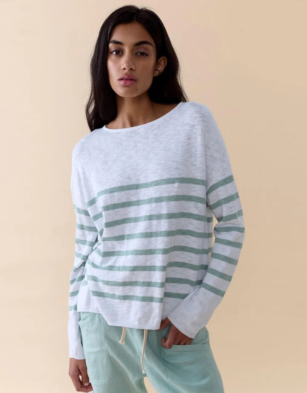 Bobbie Stripe Knit Top