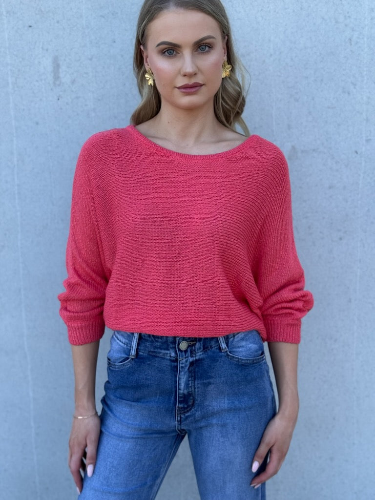 Tape Boat Knit Jumper