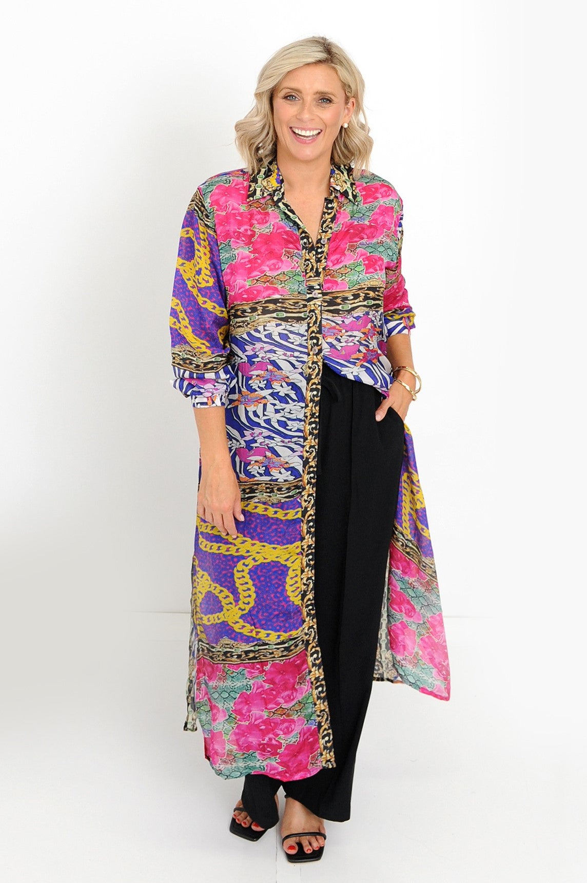 Lola Maxi Shirt Dress