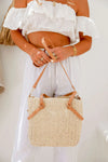Woven Tote Double Handles