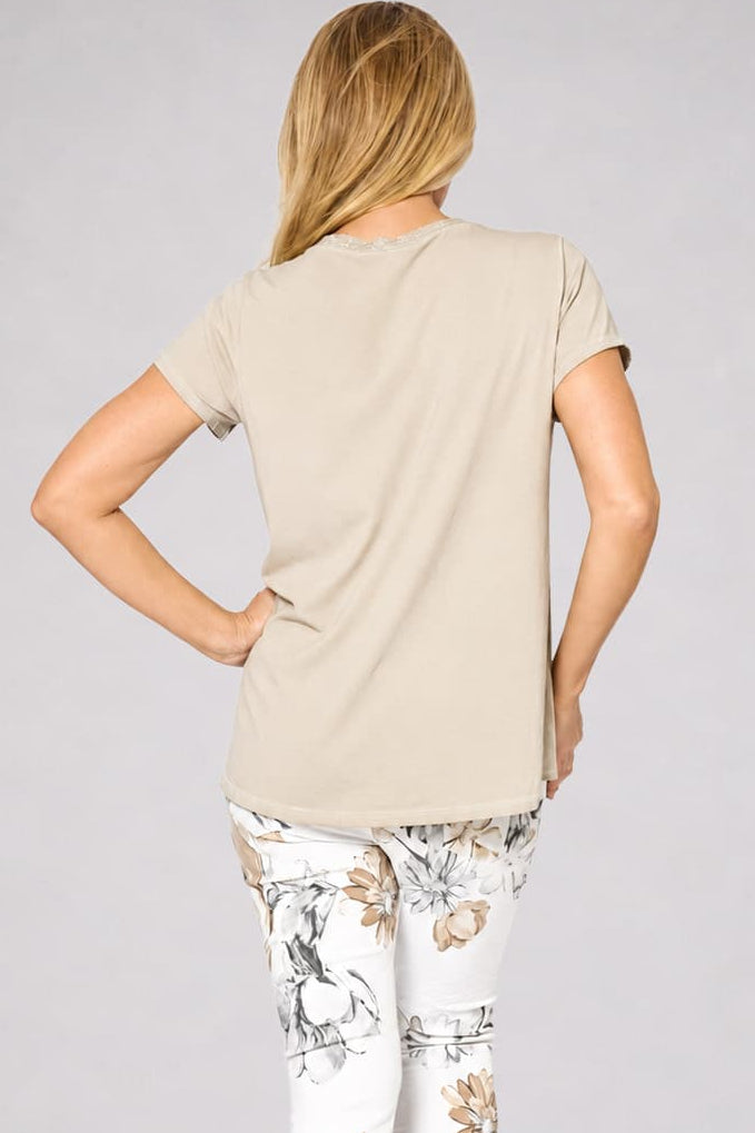 Applique Flower Top