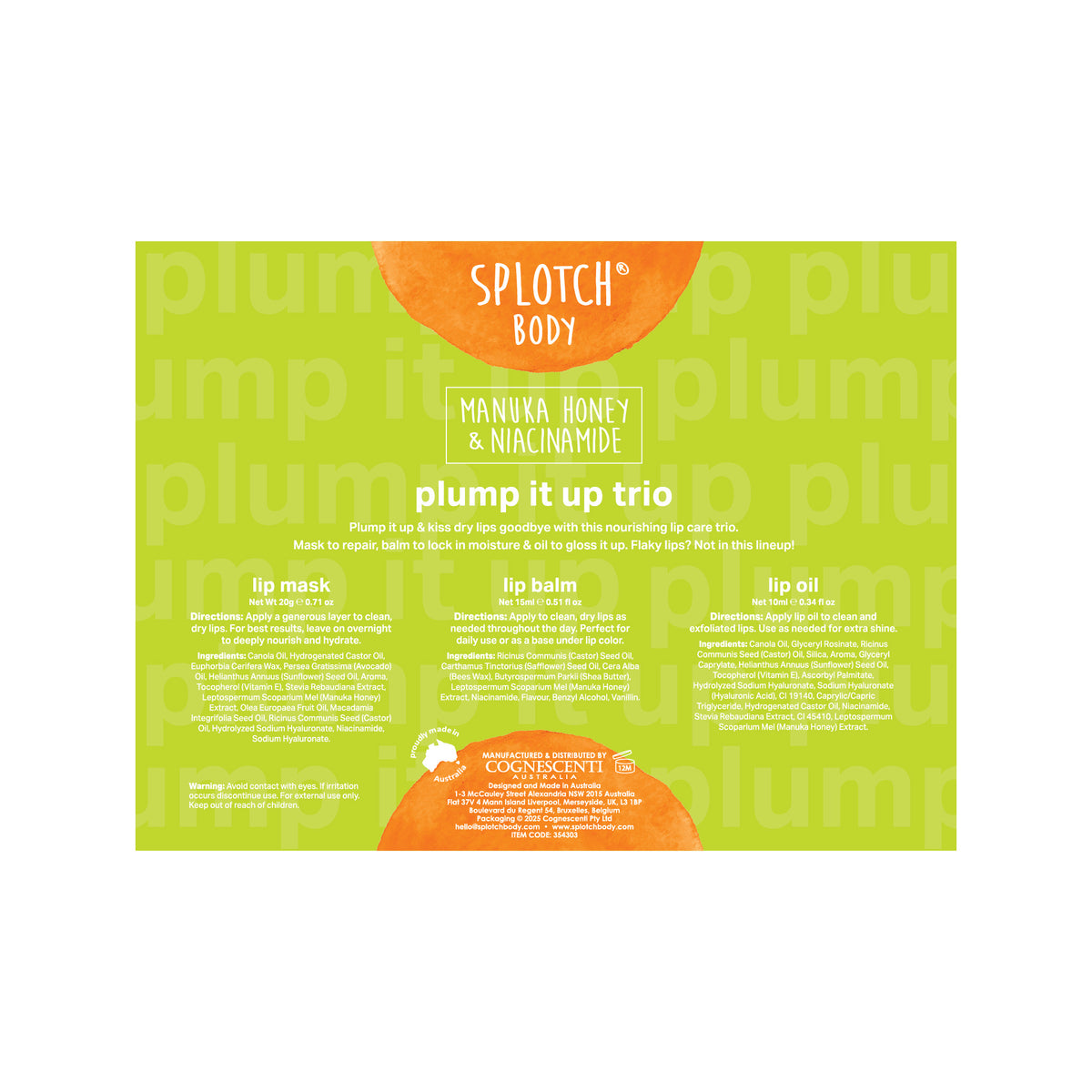 Plump It Up Lip Care Trio