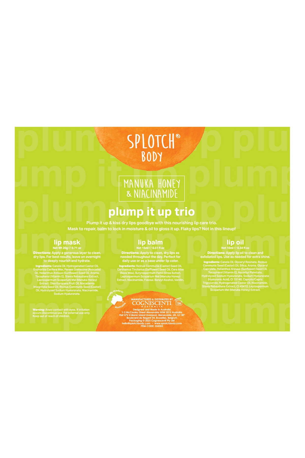 Plump It Up Lip Care Trio