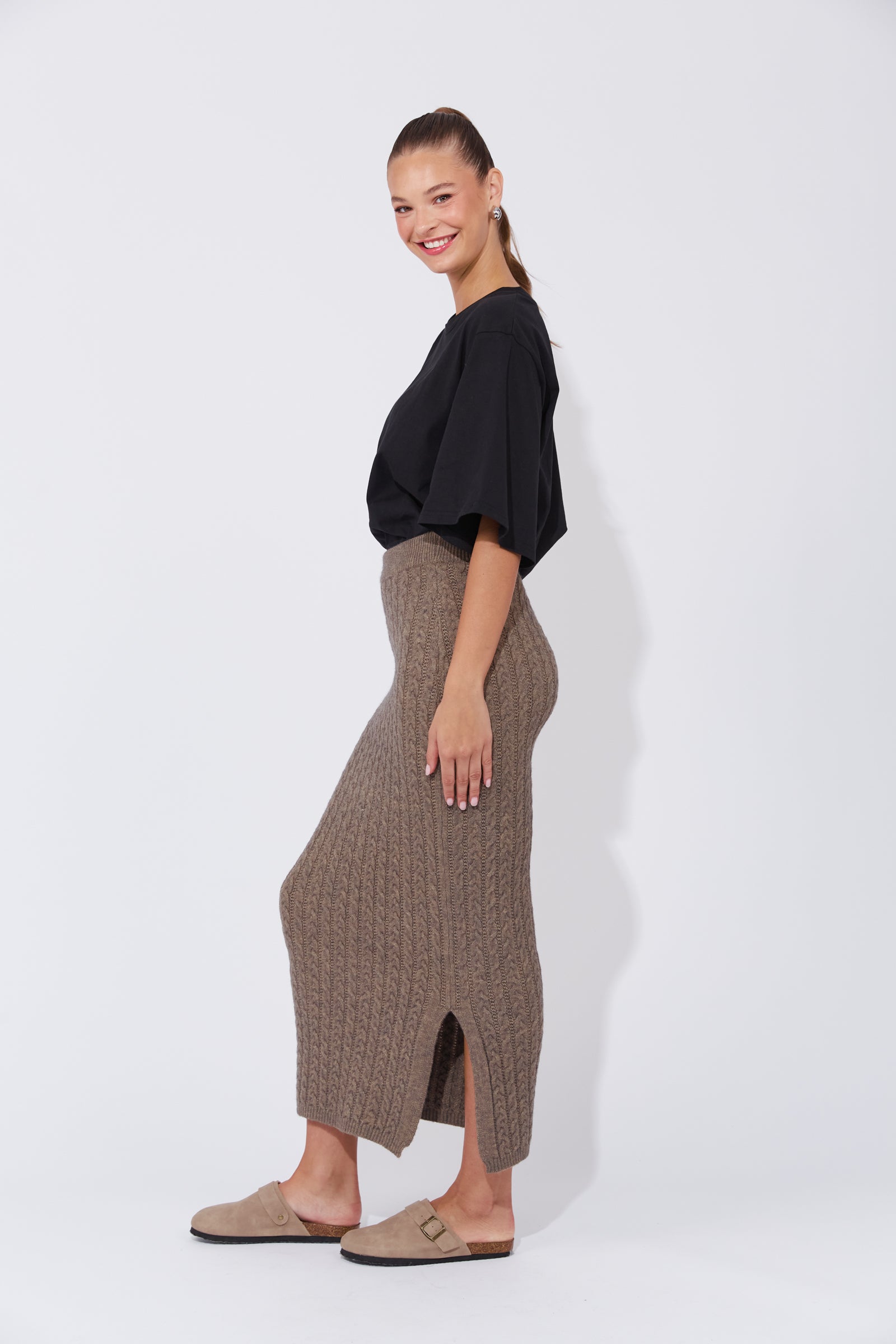 Cadiz Knit Maxi Skirt