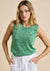 Melange Spring Knit Tank Top