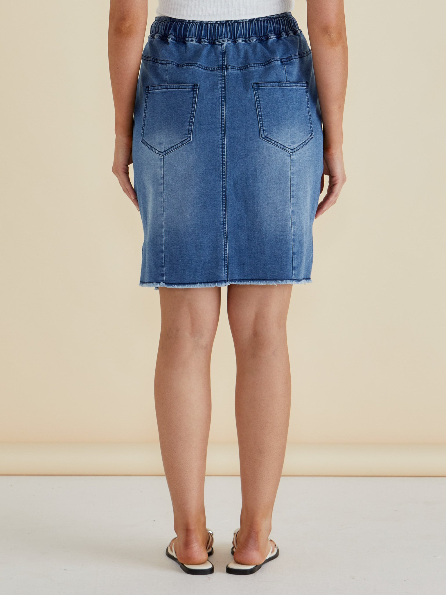 Augie Denim Skirt