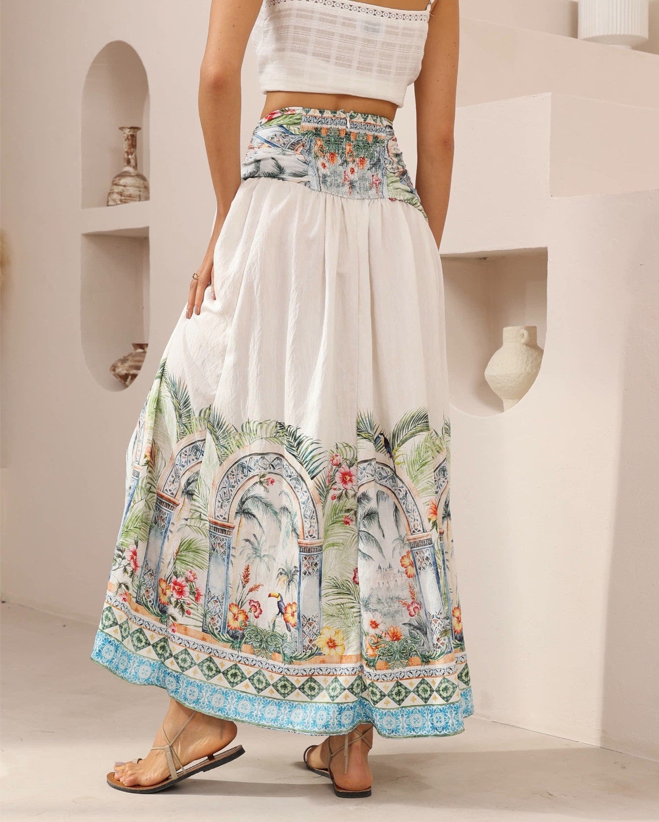 Greek Maxi Skirt
