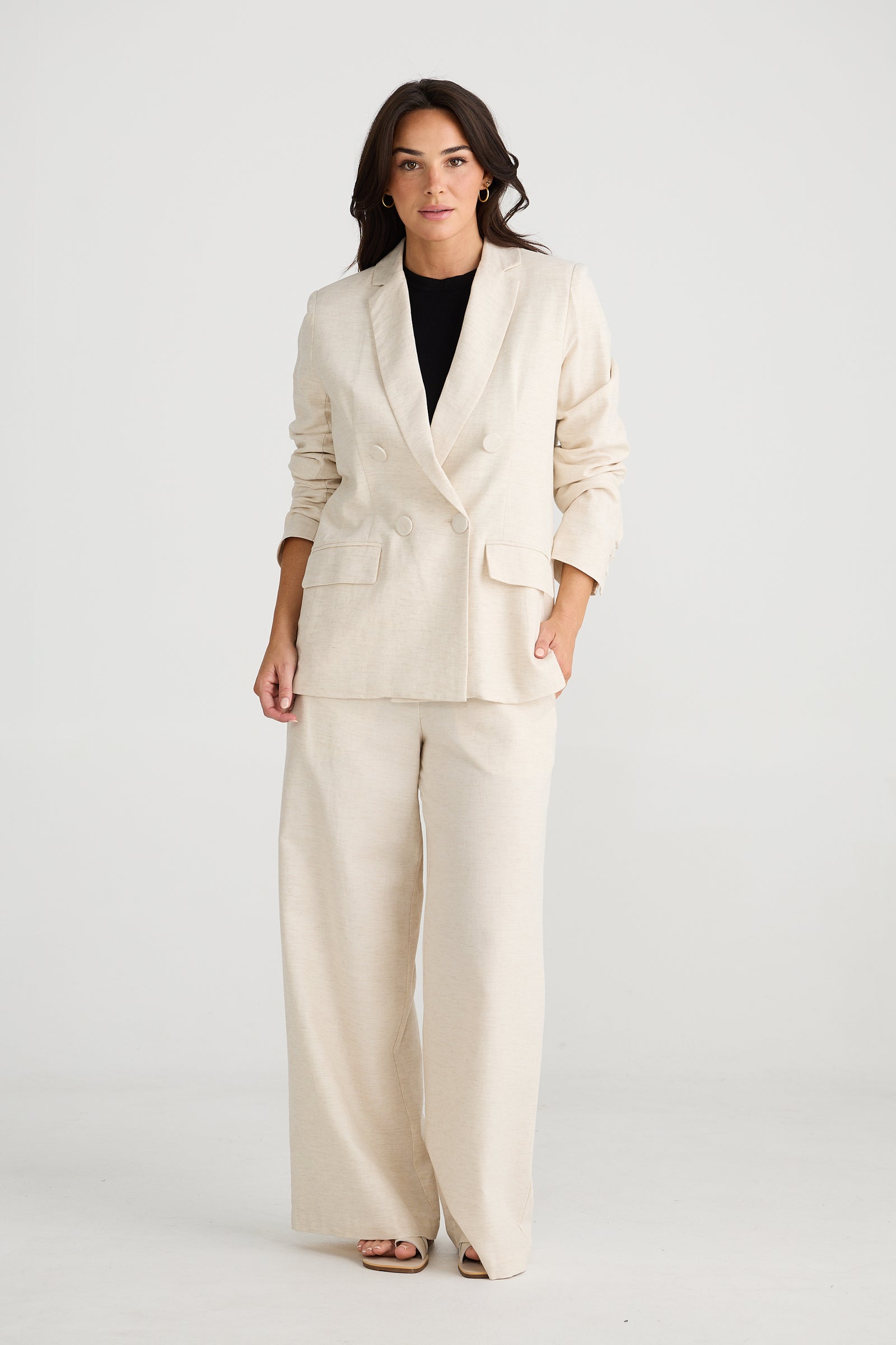 Dana Pants - Linen Blend