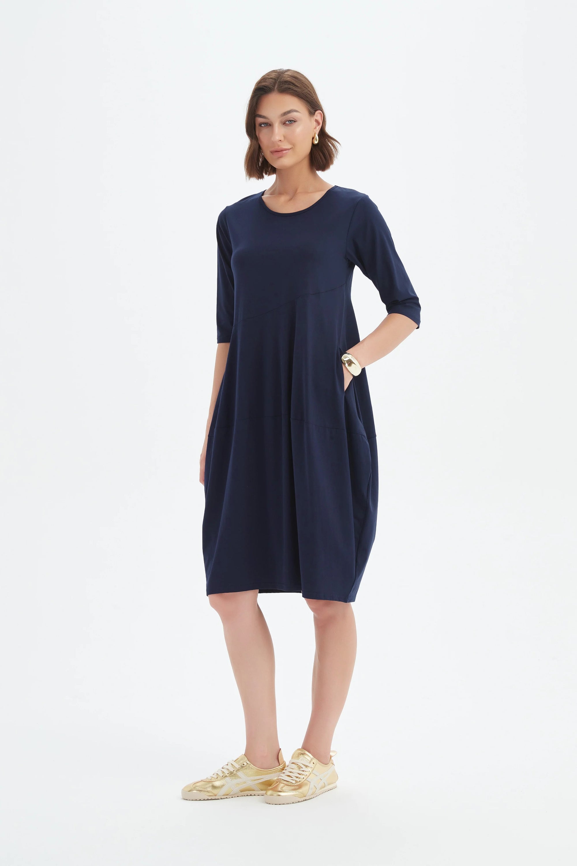 Diagonal Seam Dress (Summer Version)