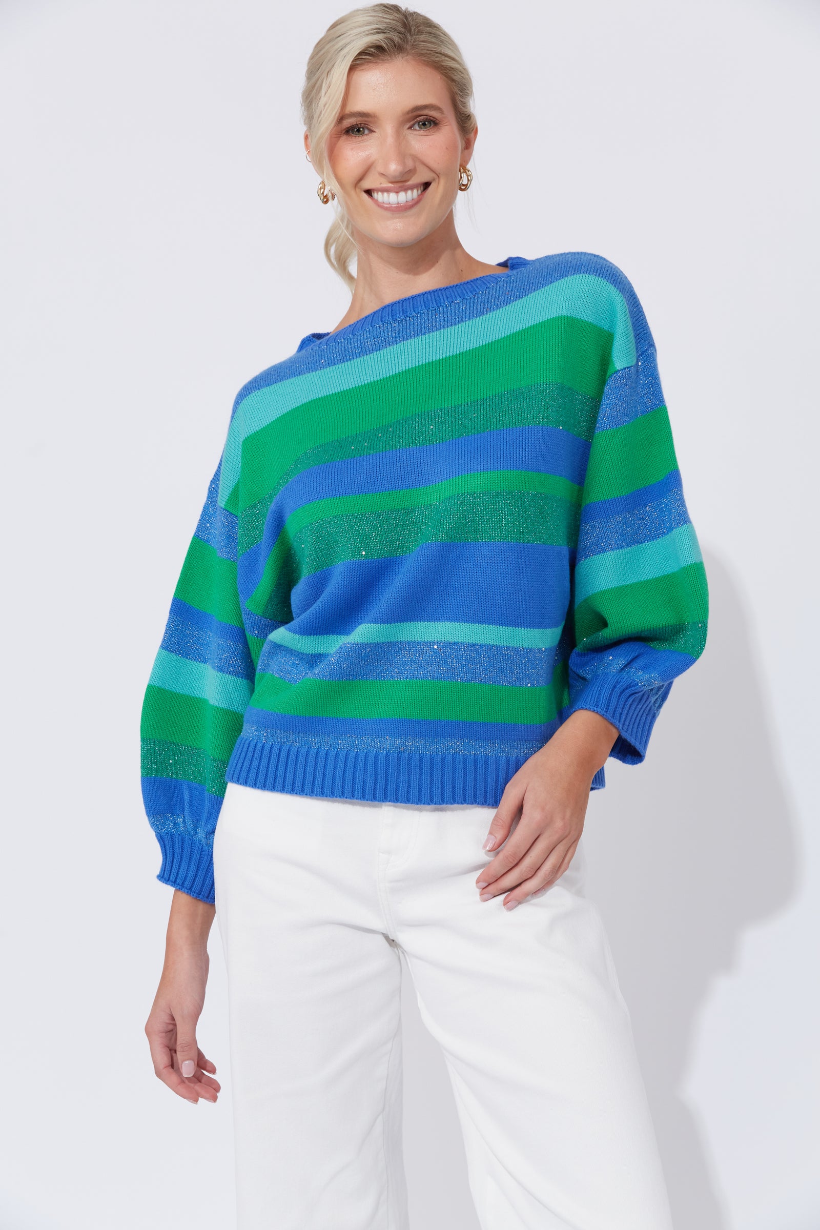 Yuma Stripe Knit Jumper
