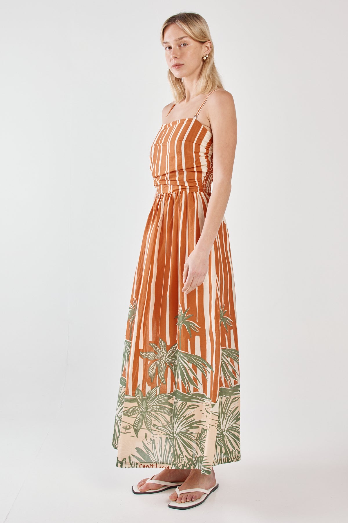 Mina Strapless Maxi Dress