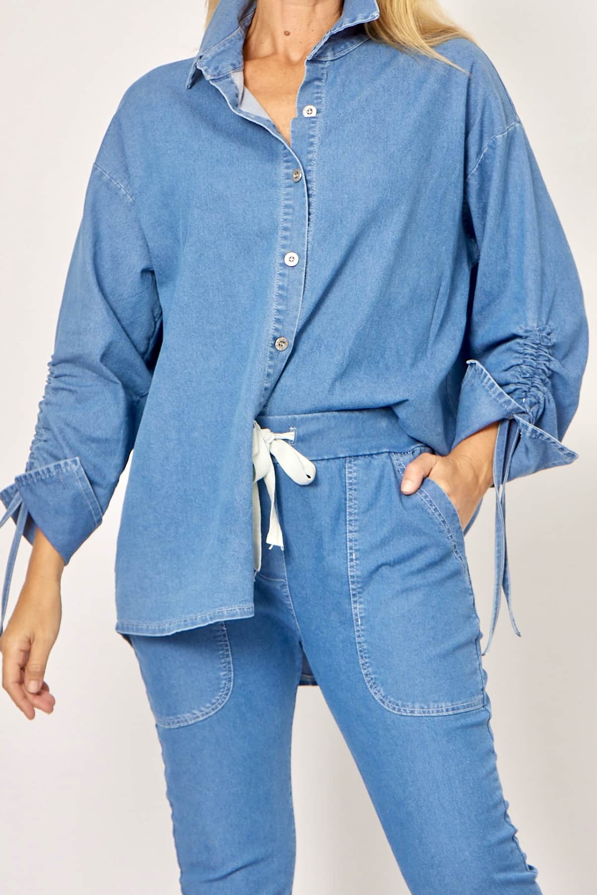 Patch Pocket Jeans