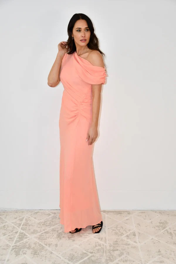Off Shoulder Maxi Dress