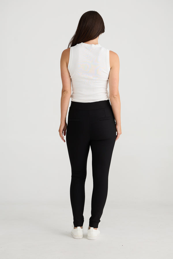 WOMEN LEATHER PILOT PANTS