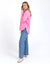 Simplified Metallic Crew Neck Jumper