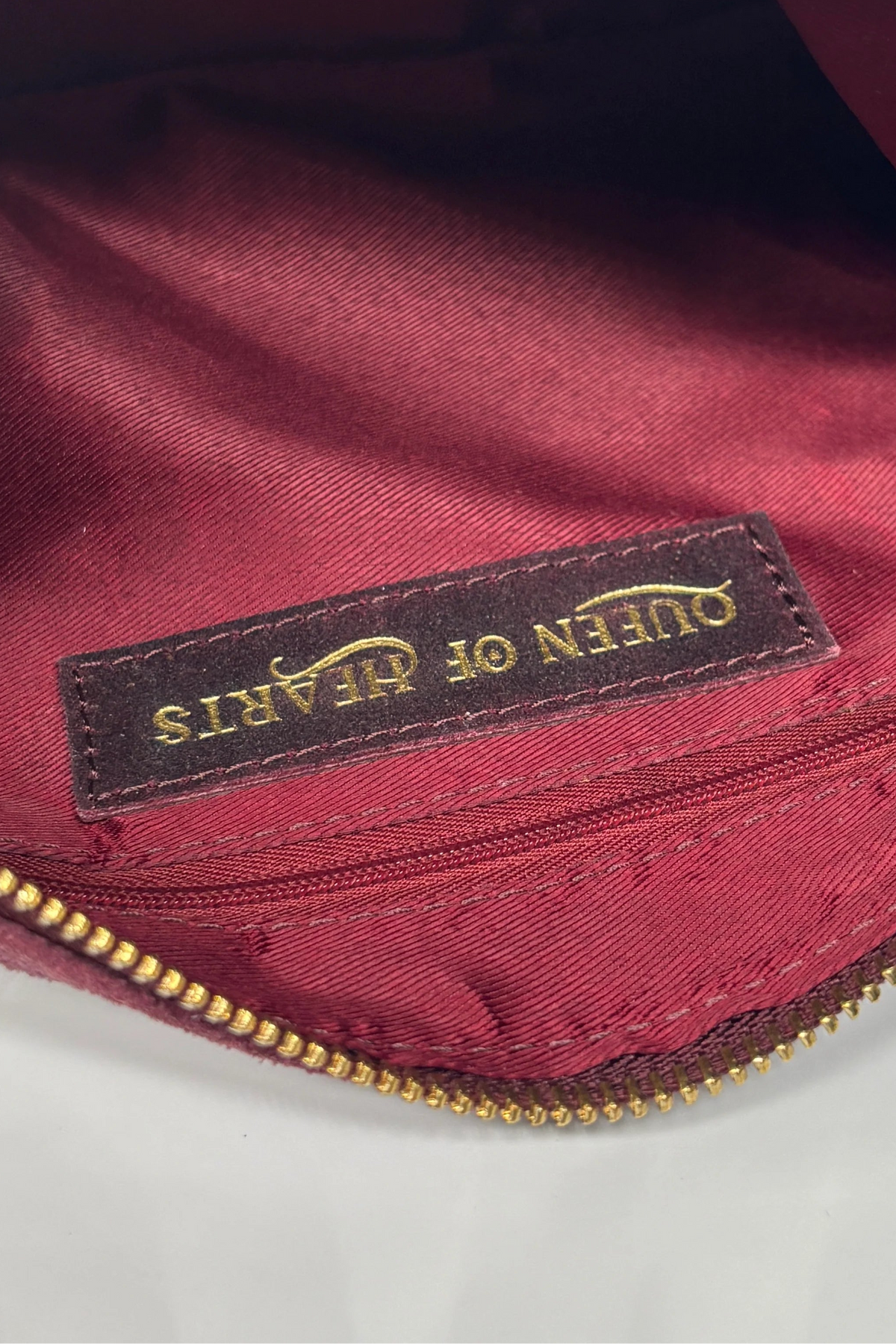 Suede Crossbody Bag
