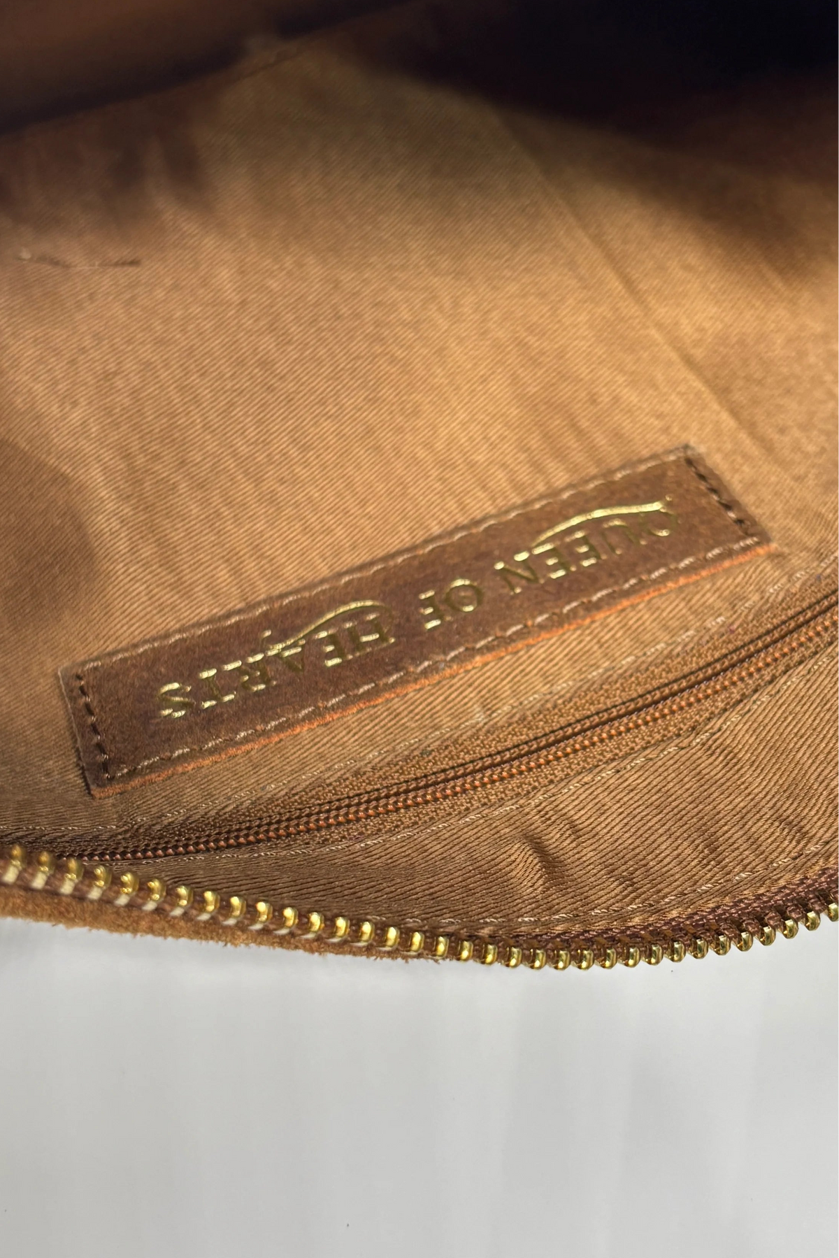 Suede Crossbody Bag
