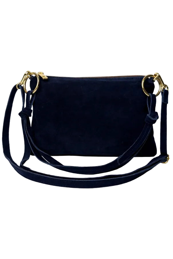 Suede Crossbody Bag