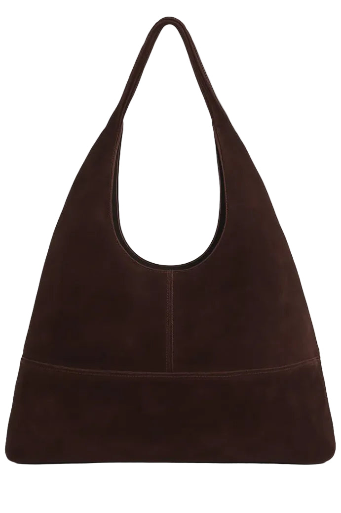 Suede Hobo Bag