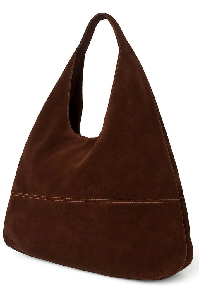 Suede Hobo Bag