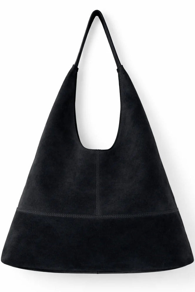 Suede Hobo Bag