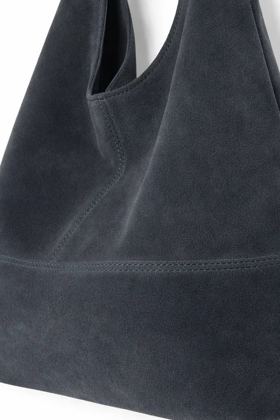 Suede Hobo Bag