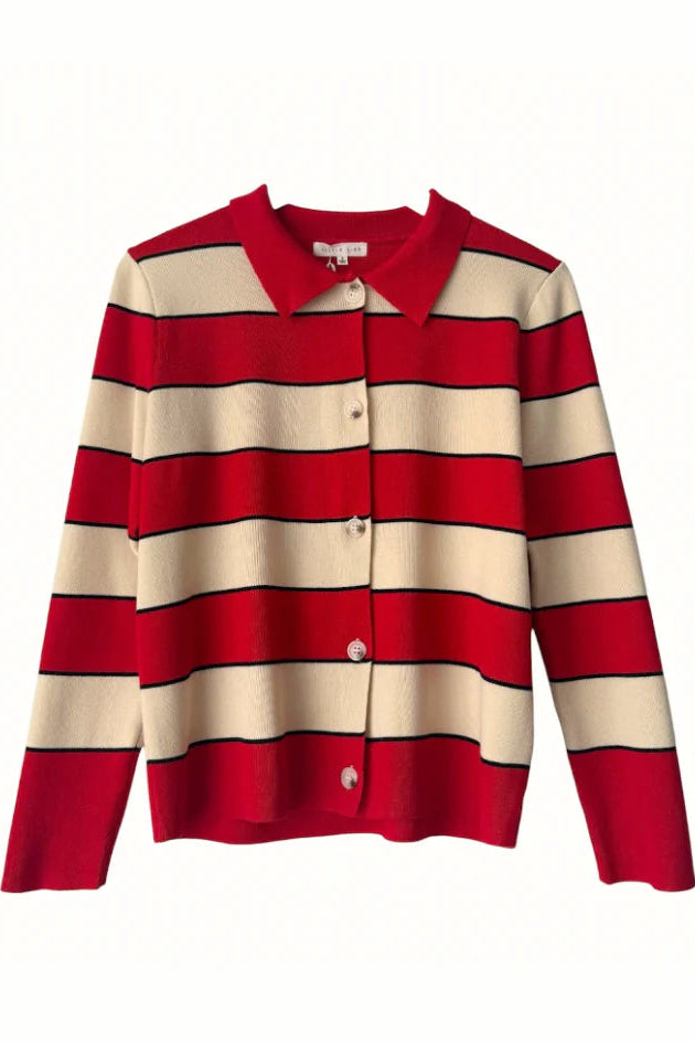Noah Stripe Cardigan