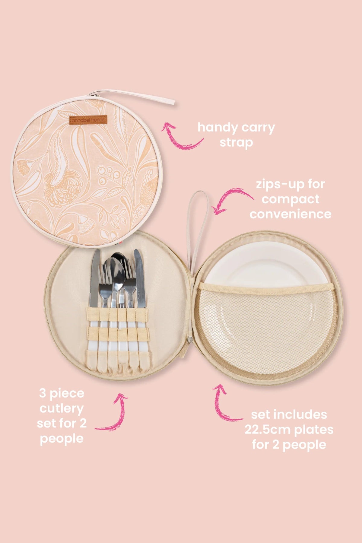 Picnic Round Plate Set