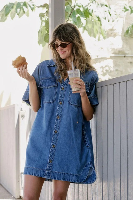 Sammy Relaxed Shirt Dress