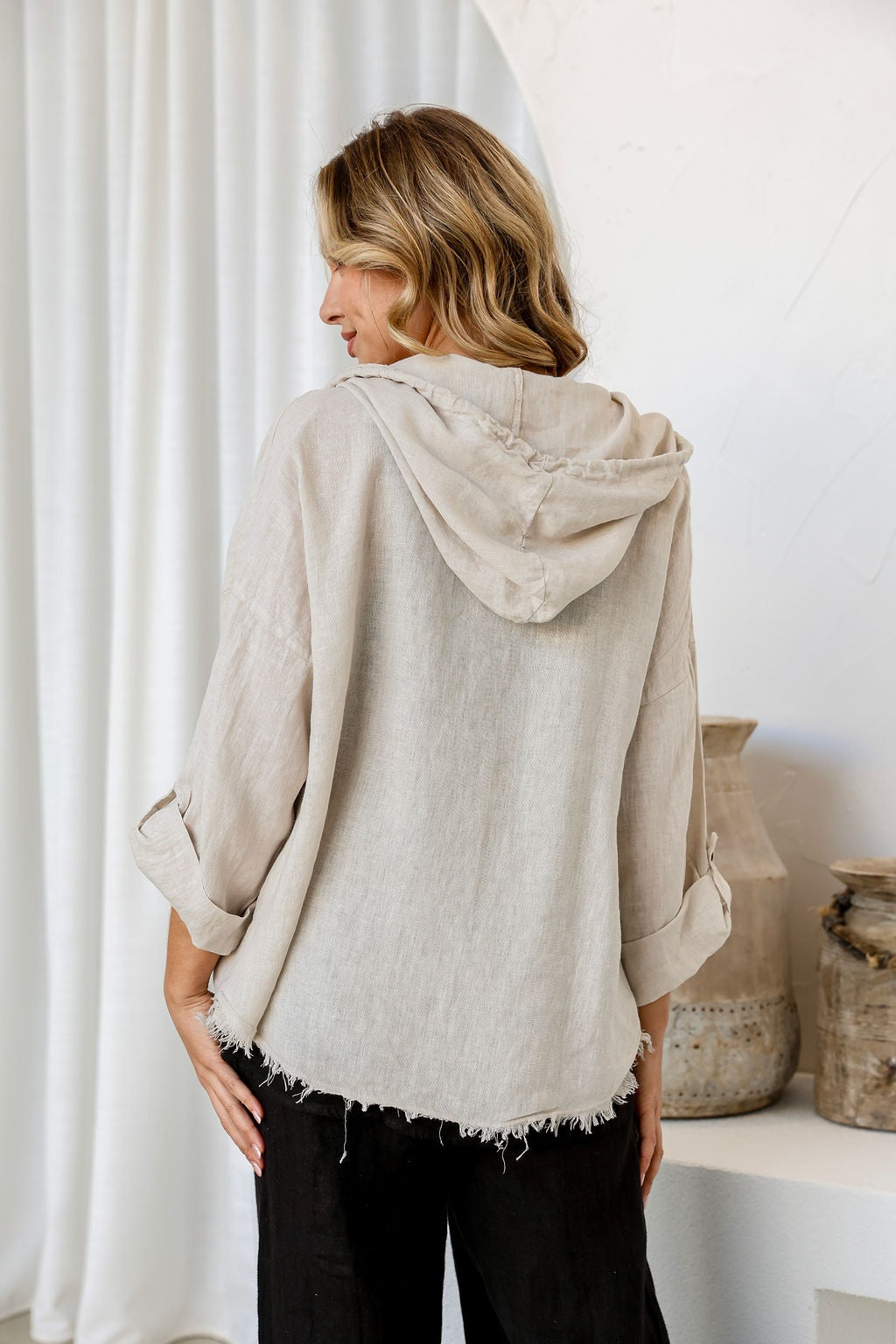 Tasca Linen  Jacket