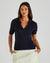 Abbie Knit Polo Top