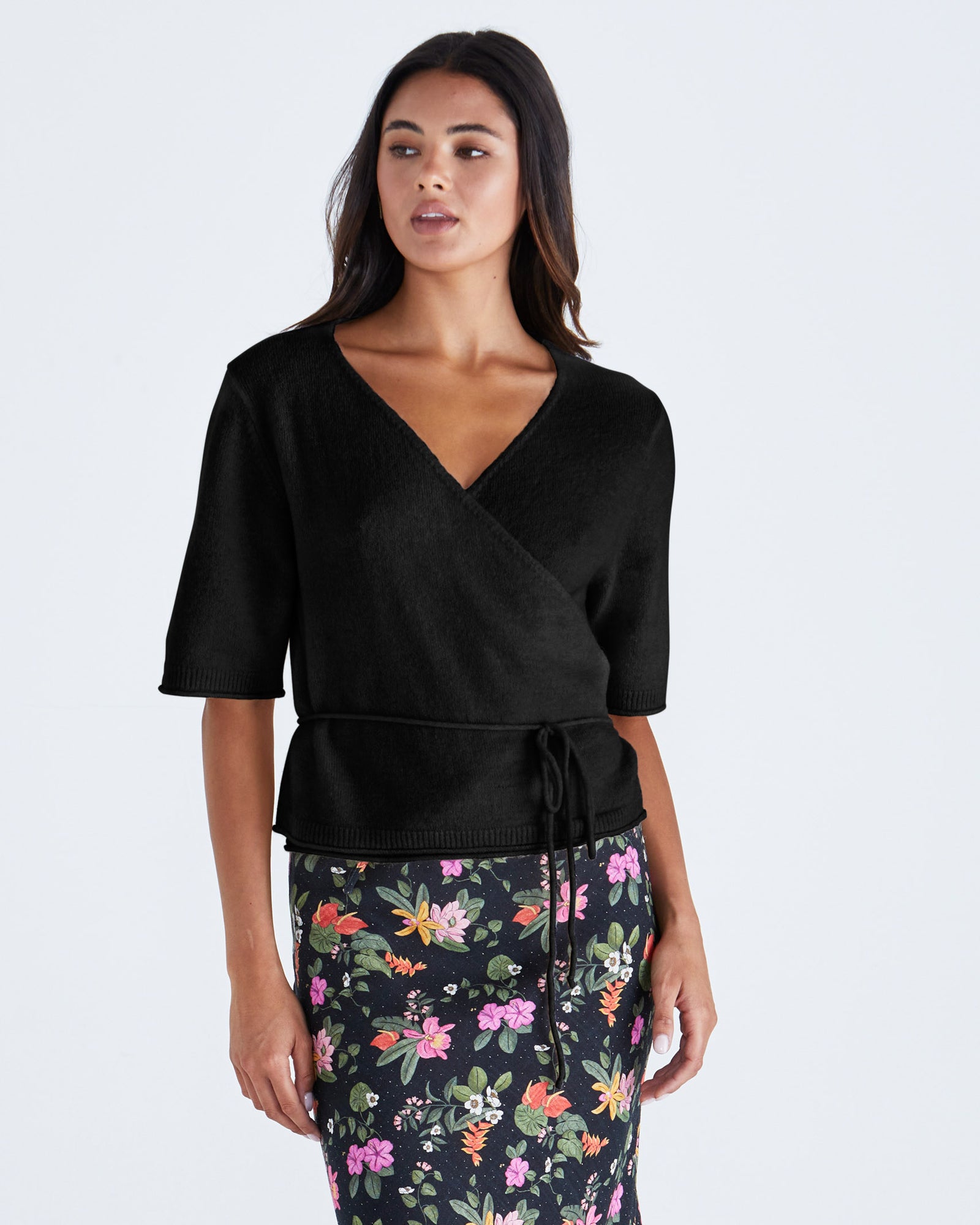 Casey Wrap Cardigan Top