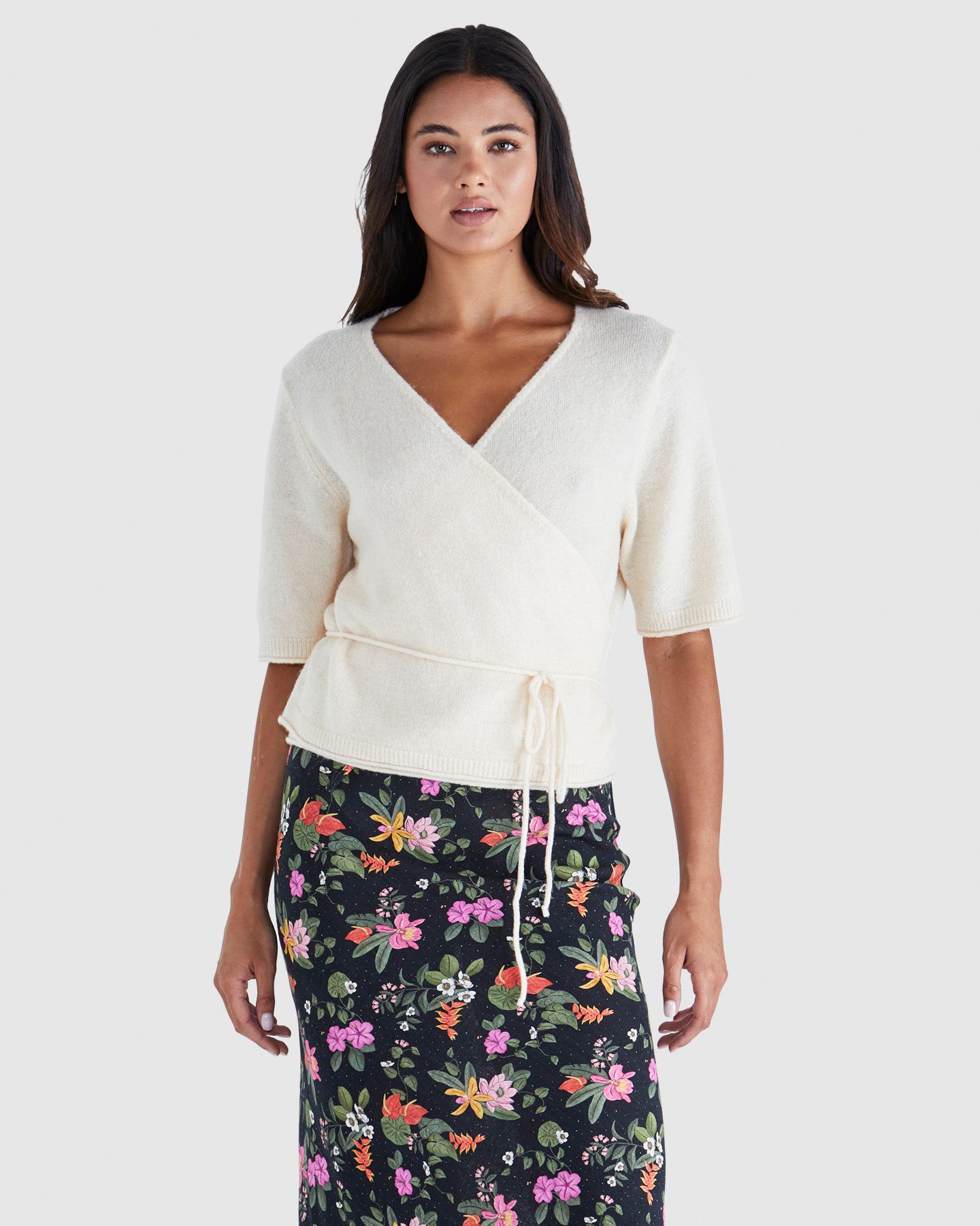 Casey Wrap Cardigan Top