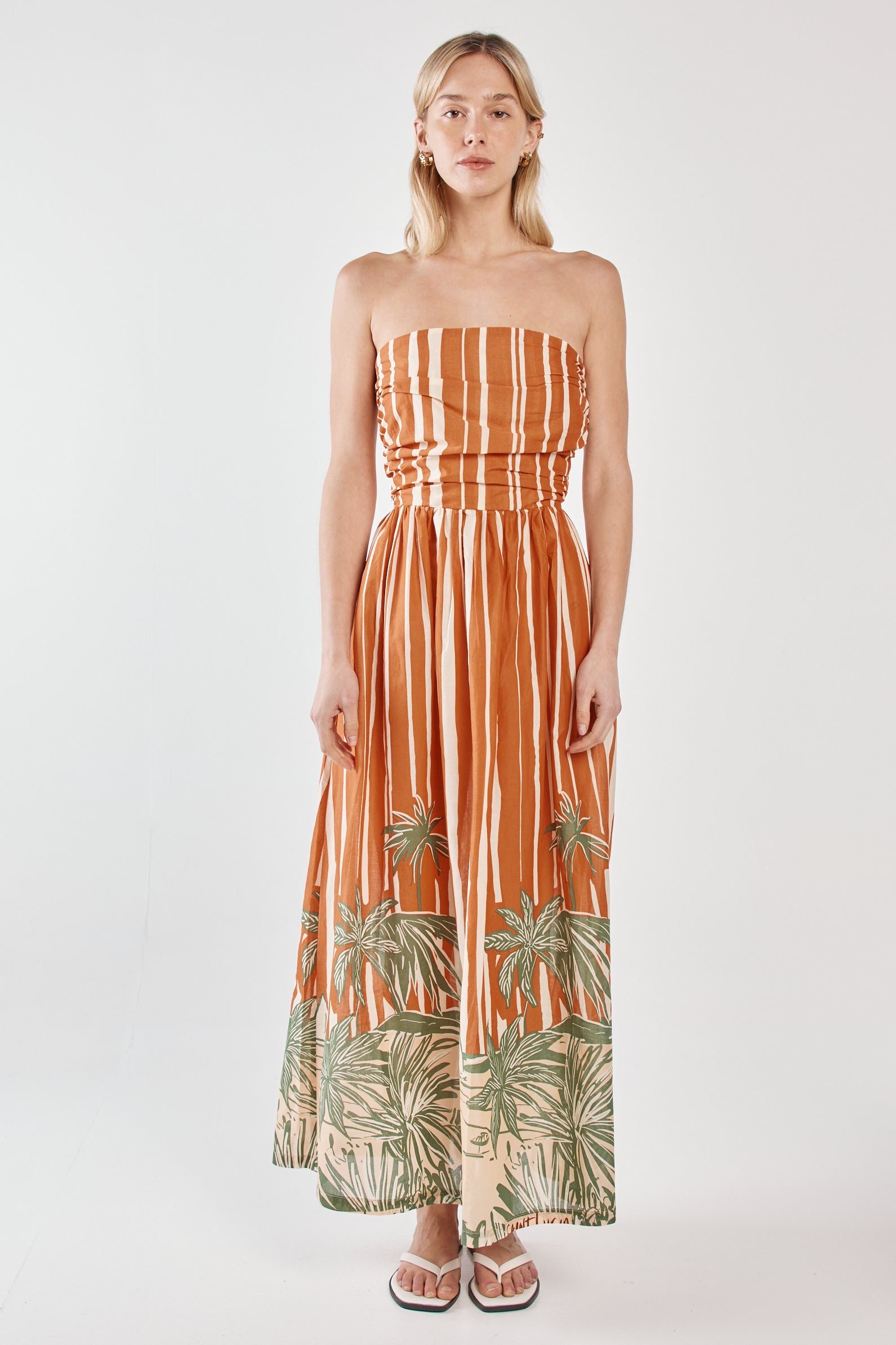 Mina Strapless Maxi Dress