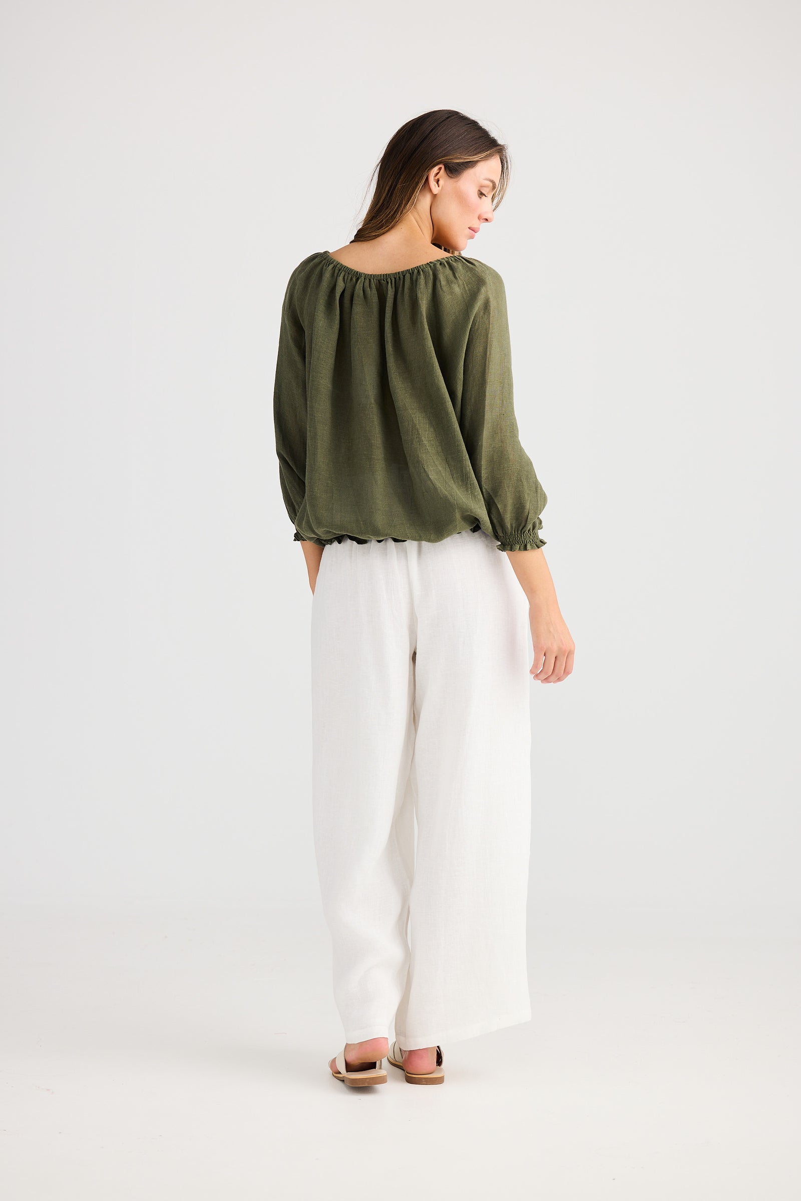 Seaside Top - Olive