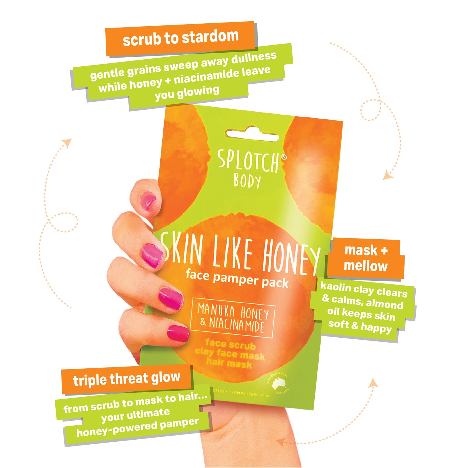 Skin Like Honey Face Pamper Pack